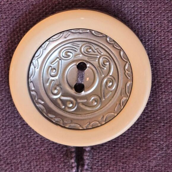 For Cynthia Womens Linen Blend Casual Lagenlook Oversized Pockets Midi Dress XS - Picture 9 of 13